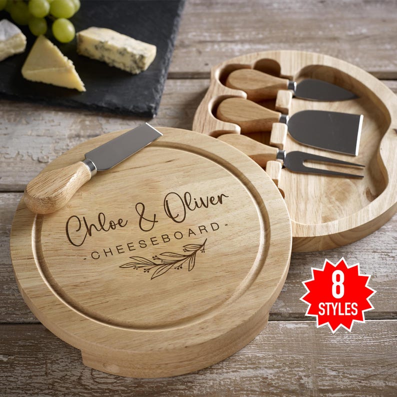 personalised cheese board