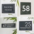 Slate House Sign | Personalised Engraved Door Number Plaque