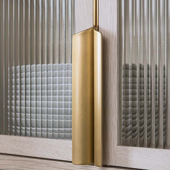Fluted Reeded Glass Window Film: Privacy Decor