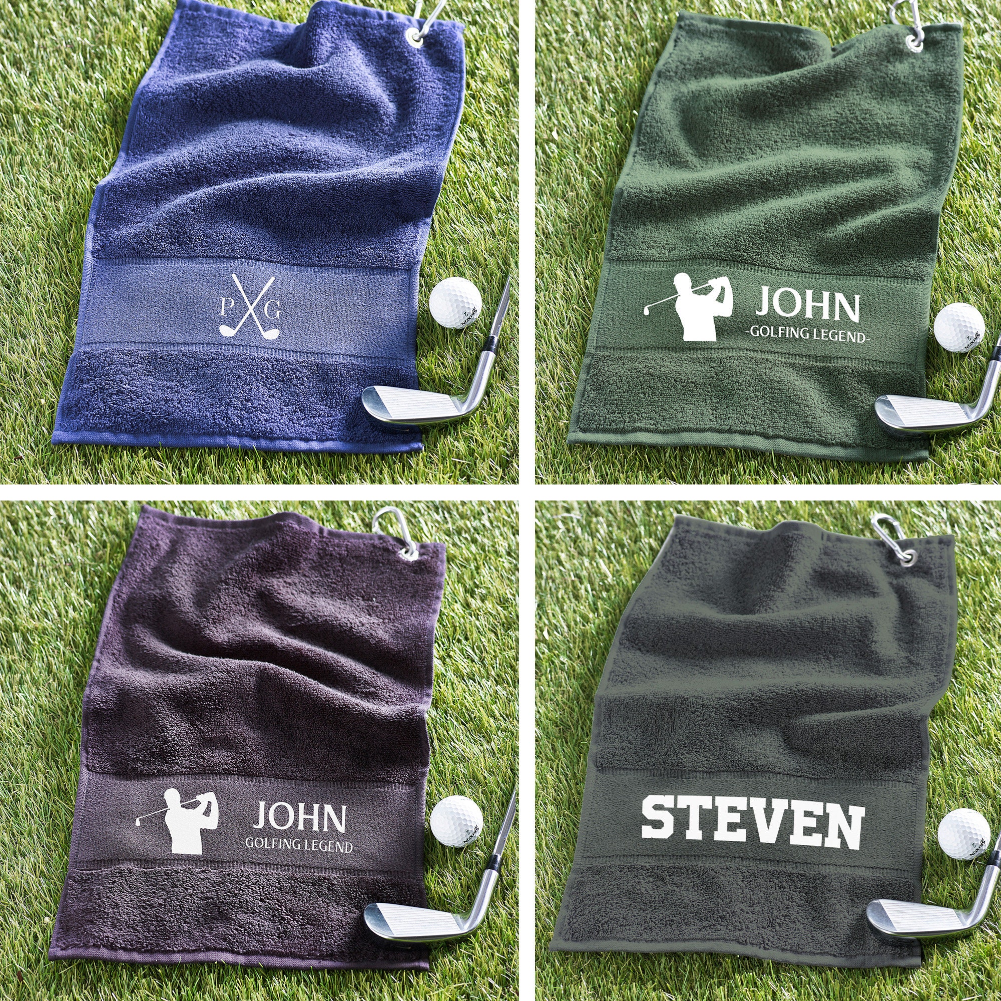 Personalized golf towels deals
