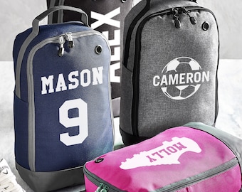 Personalised Sports Boot Bag: Football & Rugby Accessories
