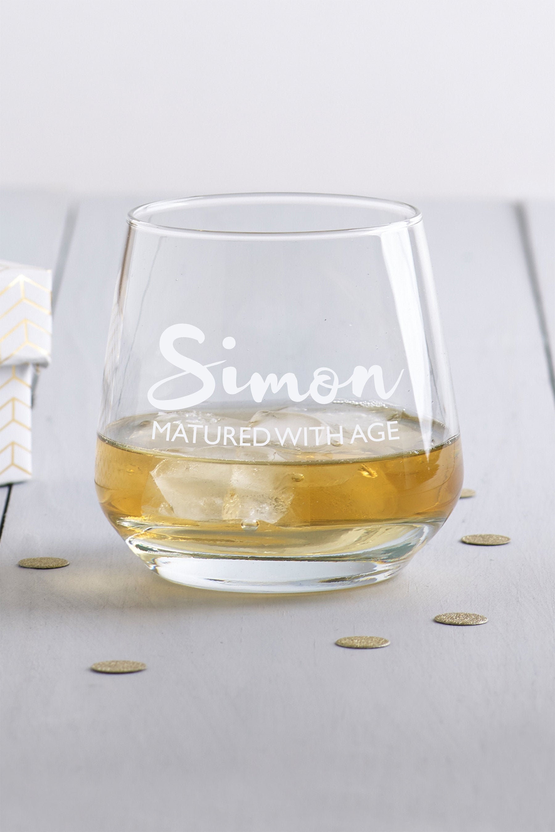 Vaso Personalizado Con Foto Vaso De Whisky Personalizado Con Grabado L Ser Para Cualquier 681539