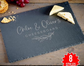 Personalised Slate Cheese Board
