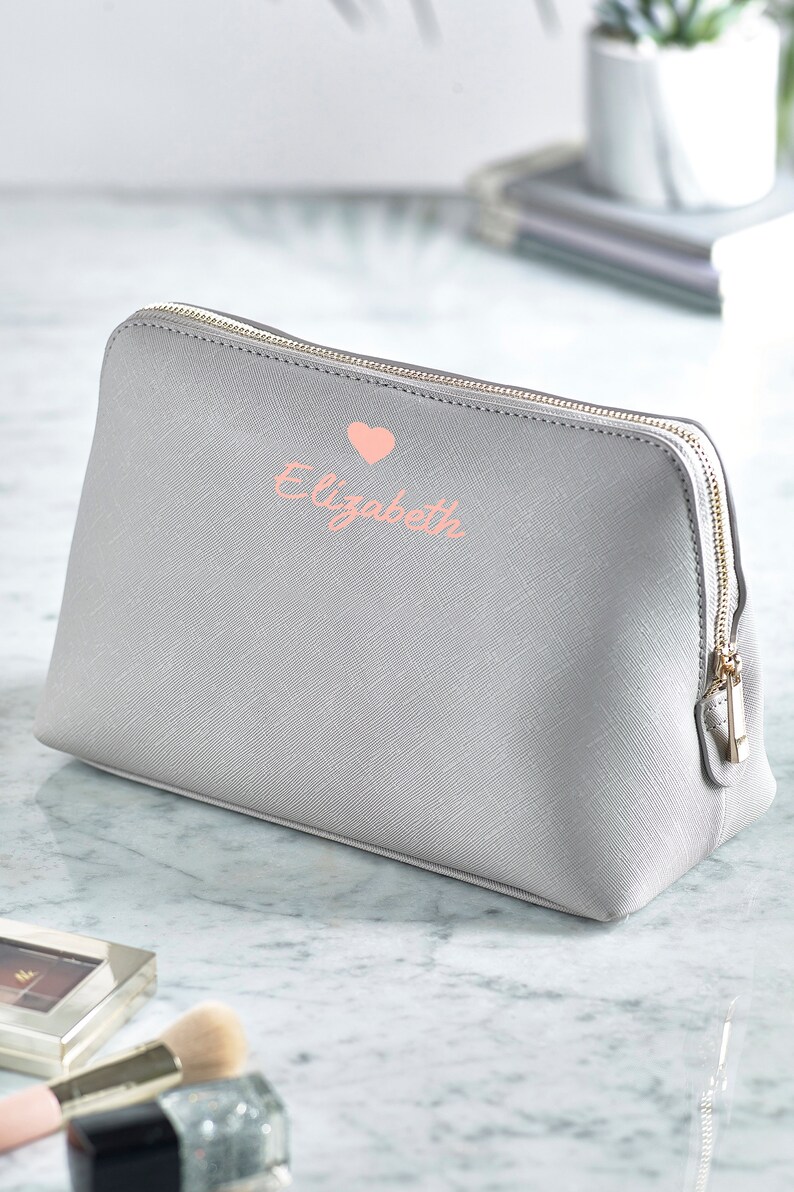 Personalised Make up Bag Cosmetic Bag Personalized Etsy UK