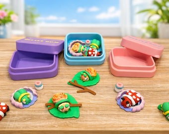 Mini Beetle Play Set | 3D Printed Sensory Toy, Montessori, Party Favor