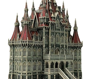 3D Printed Grand Manor: Trifolium Estate - Tabletop Gaming Terrain