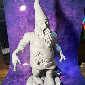 Paint A Little Something, Zombie Gnome - Gutsy, monster, spooky, Halloween, decoration, garden, gnome