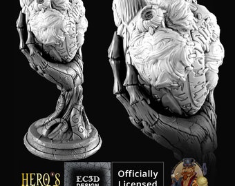 Arcane Heart - Oblieg's Gallery of Grave Goods, 3d printed, DND Prop, TTRPG, Treasure, Tabletop Gaming, Dungeons and Dragons