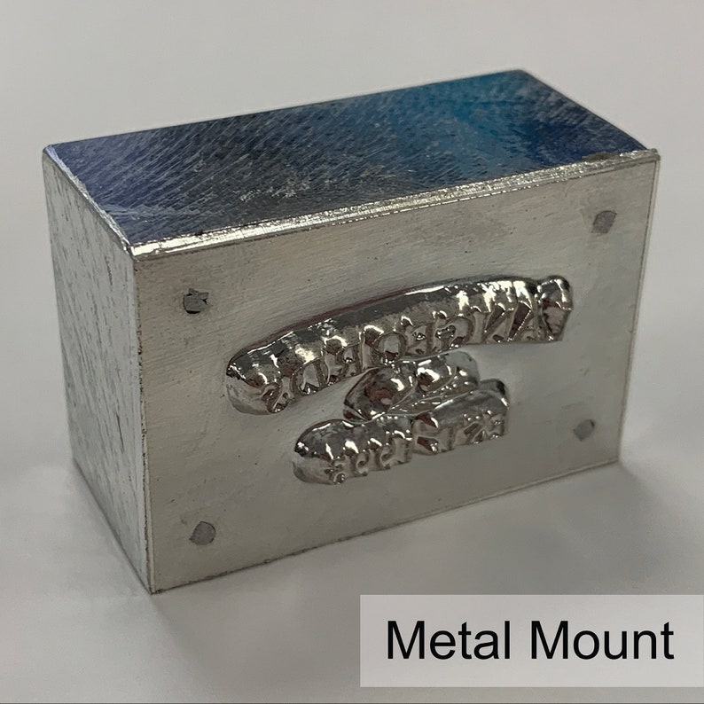 CUSTOM LEATHER STAMP/ Customized Brass Stamp for Leather Etsy