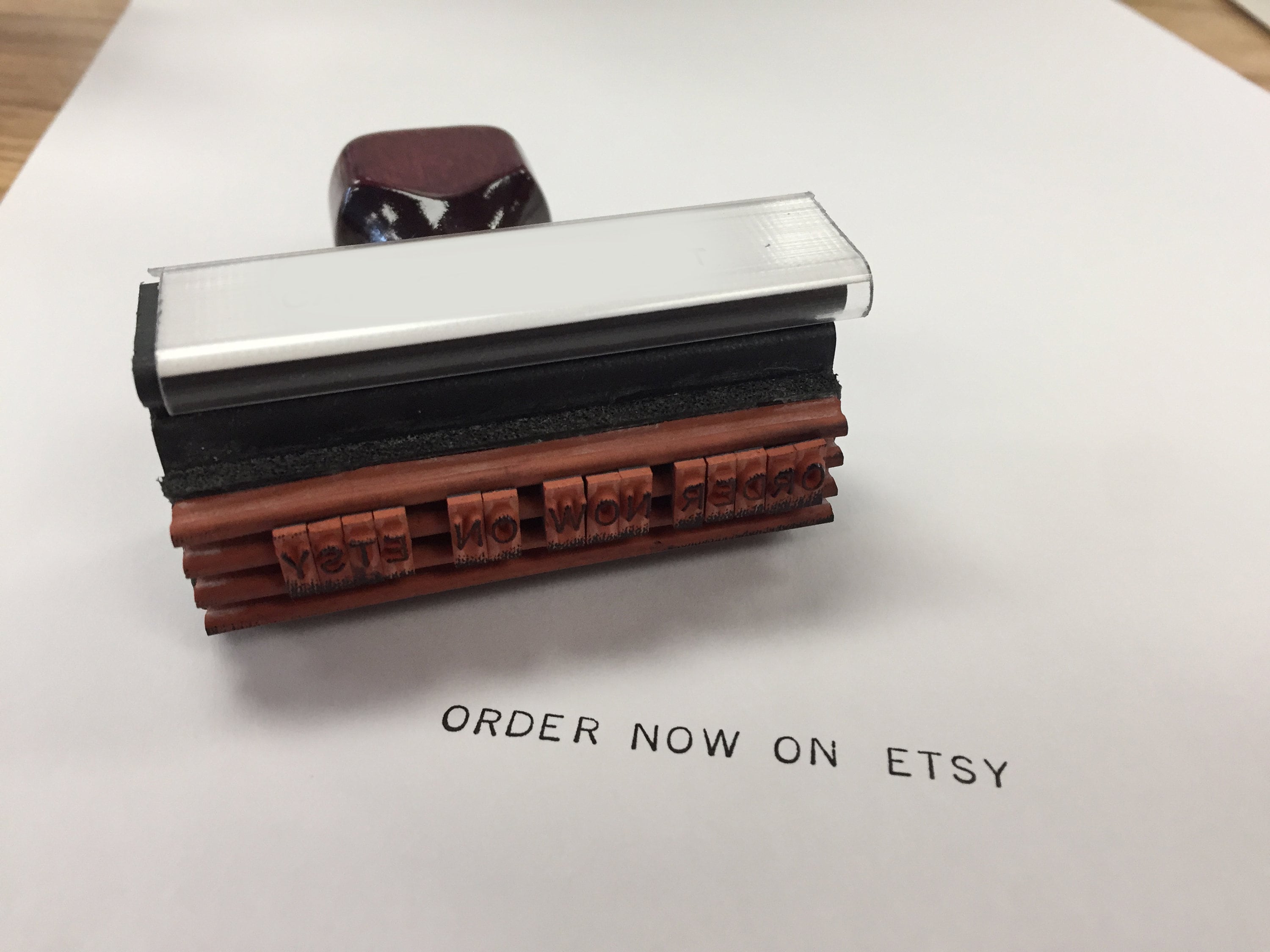 CUSTOM DIY Stamp/interchangeable Letters/personalized Rubber Etsy