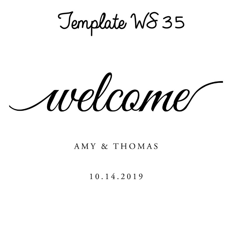 WEDDING SIGN Welcome Sign Wedding Wedding Welcome Etsy de