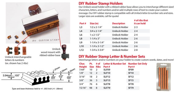 Rubber stamp font. Red letters and numbers template typography for
