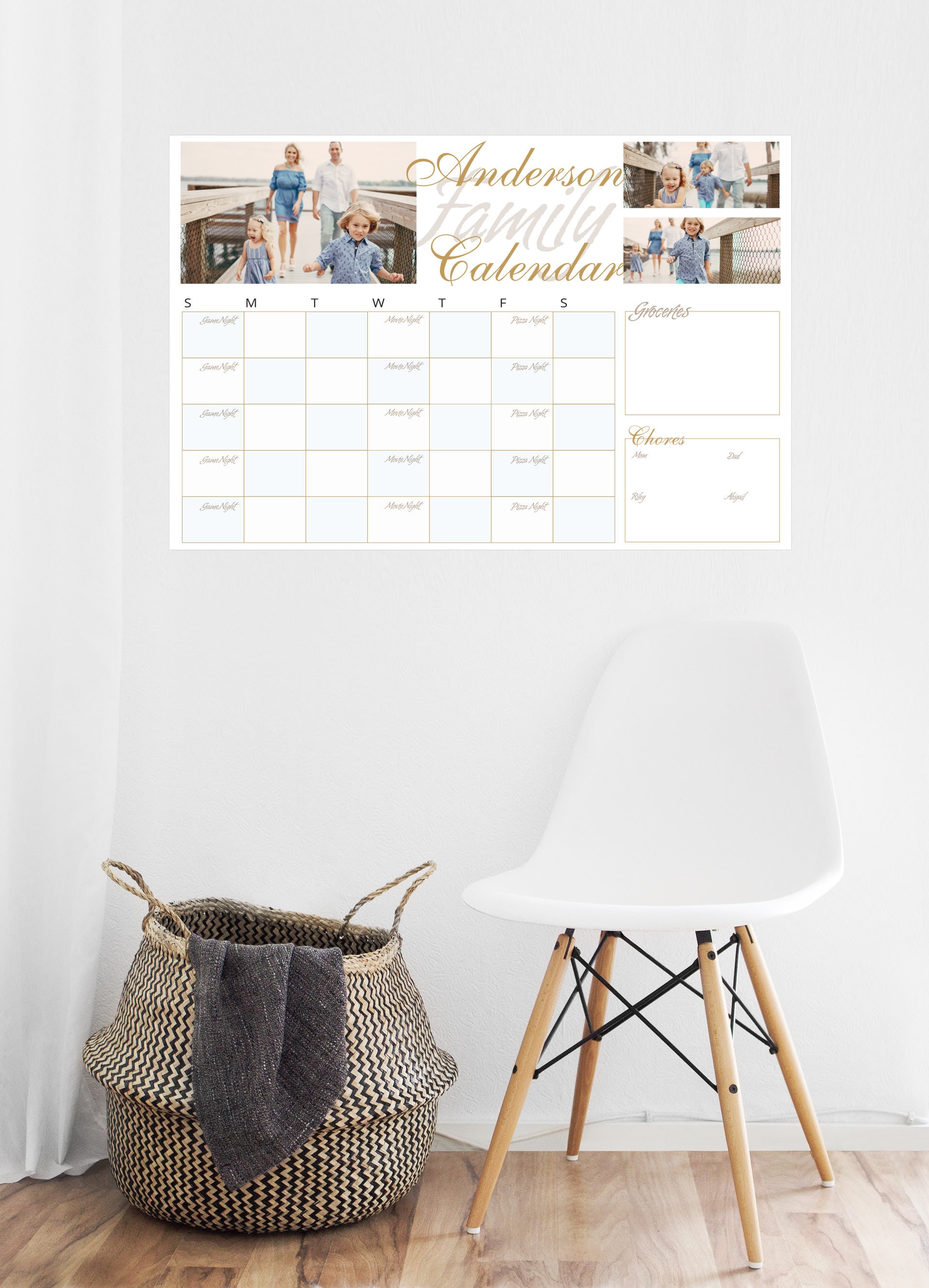 ACCUEIL personnalisé sec/tableau blanc effaçable/personnalisé cadeau Unique/ tableau blanc/tableau blanc calendrier/famille Valentin Planner/personnalisé  / -  Canada