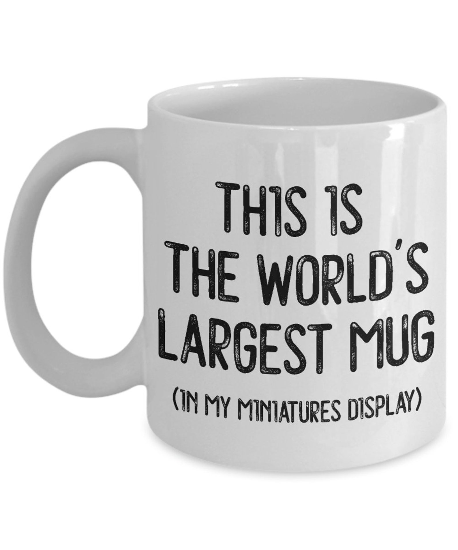 Miniatures collectors' world's largest mug Etsy