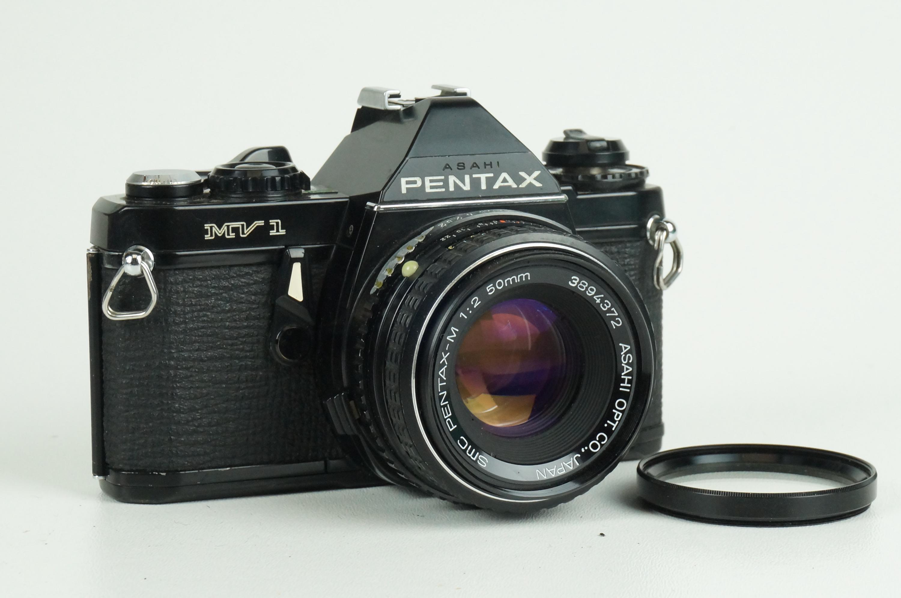 整備済み】PENTAX MV1 & SMC Pentax-M 50mm F2 【公式通販】