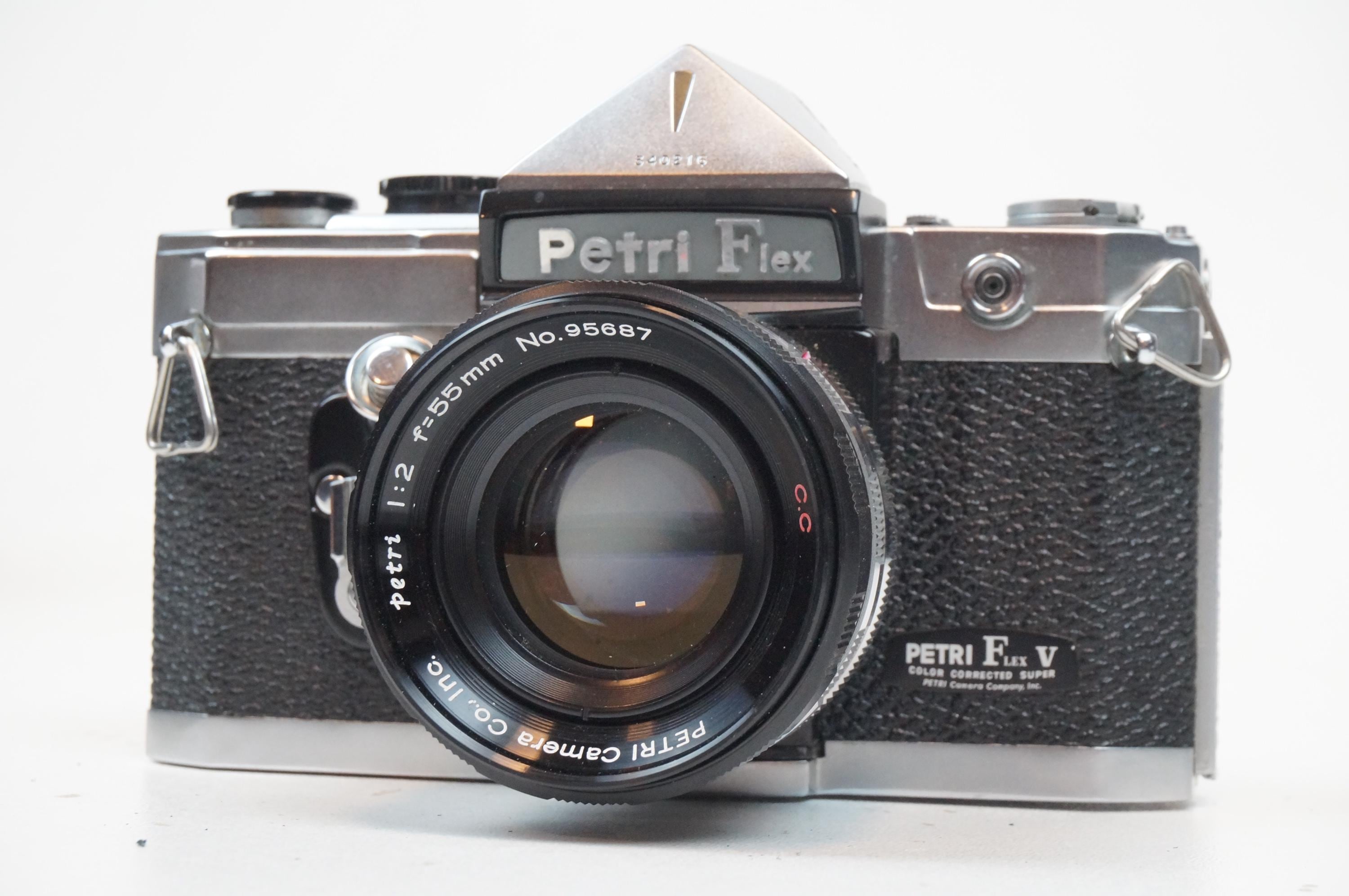 ペトリ ペトリフレックス V 35mmフィルム用の希少かつユニークな一眼