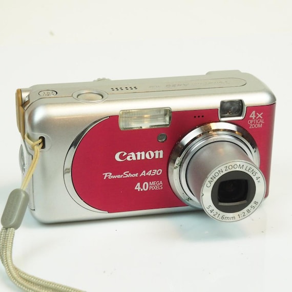 Canon Powershot A430 ビンテージ デジタル カメラ (カード付き