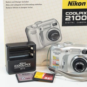Nikon coolpix 2100【動作品・CFC付・転送特典無料あり】 Nikon coolpix 2100【動作品・CFC付・転送特典無料あり】 - メルカリ