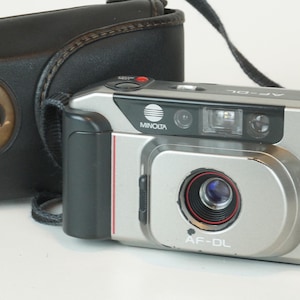 Minolta AF-DL Silver, very nice point and shoot for 35mm film!