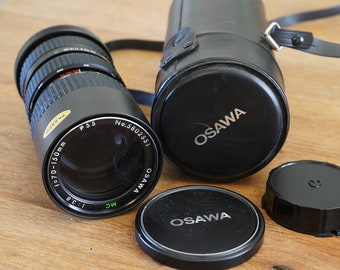 Osawa 70-150mm zoom telelens for Canon FD mount