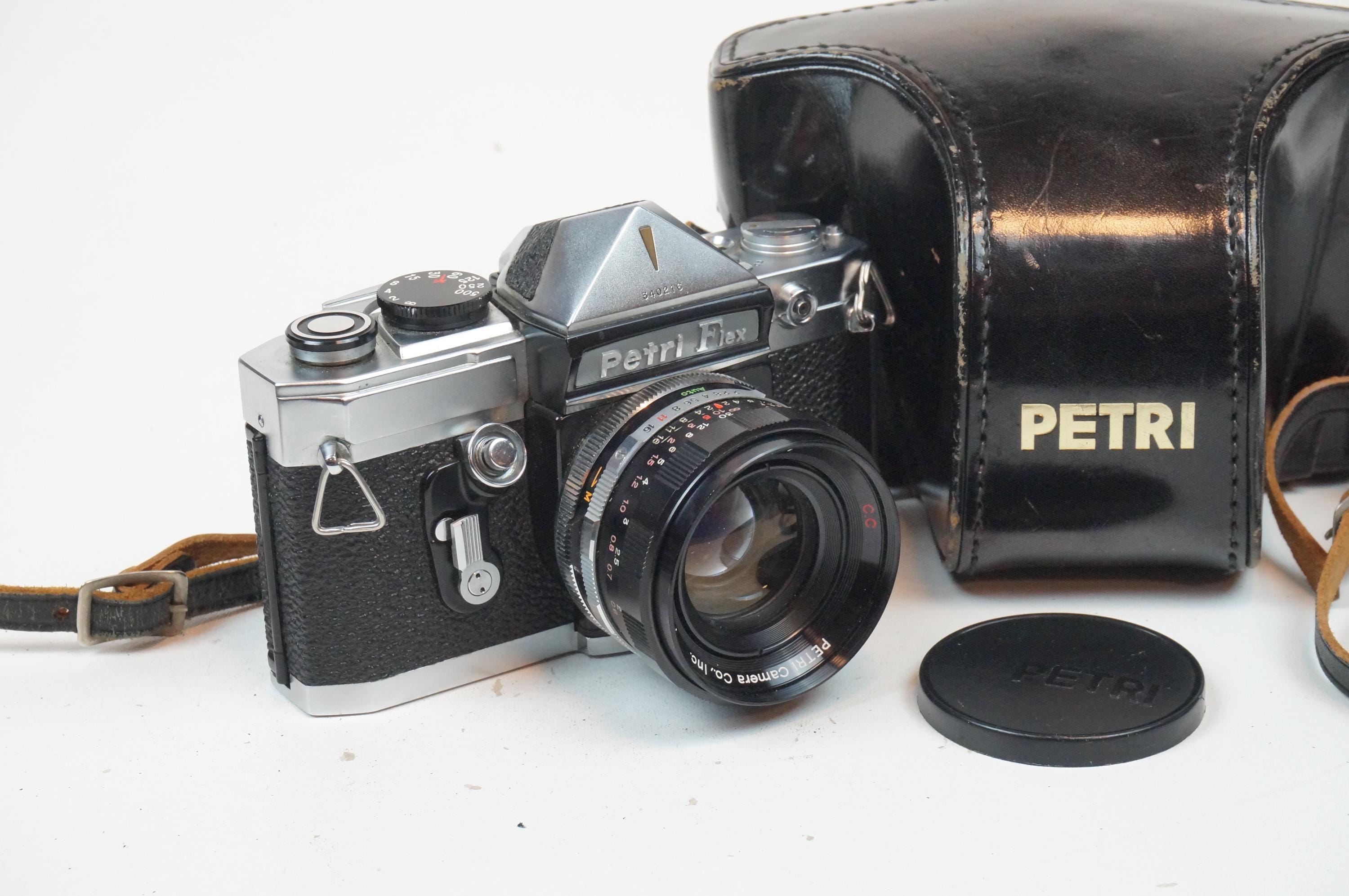 ペトリ ペトリフレックス V 35mmフィルム用の希少かつユニークな一眼