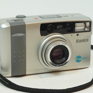 Konica Z-up 90e | 35mm Point-and-Shoot Film Camera – Tested & Working