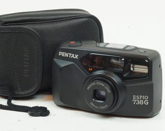 PENTAX ESPIO 738G コンパクトフィルムカメラ Pentax Espio 738G 35mm Point&Shoot Film Camera | eBay