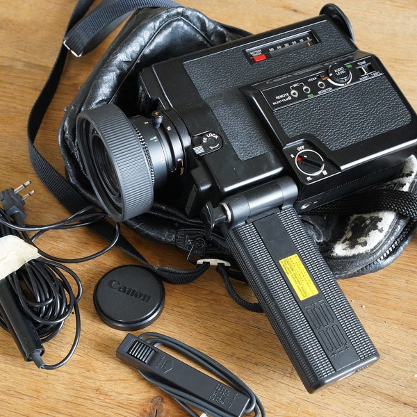 Appareil photo vintage Canon 514XL Super 8 testé et fonctionnel