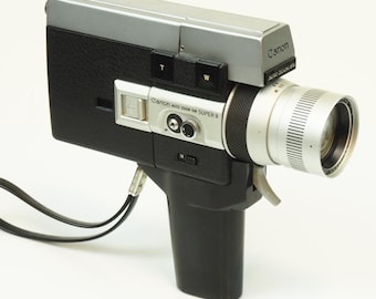 Canon 518 Auto Zoom Super 8 Film Camera – Vintage 1960s Movie