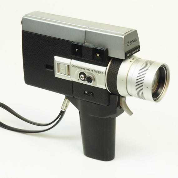 Canon 518 Auto Zoom Super 8 Film Camera – Vintage 1960s Movie