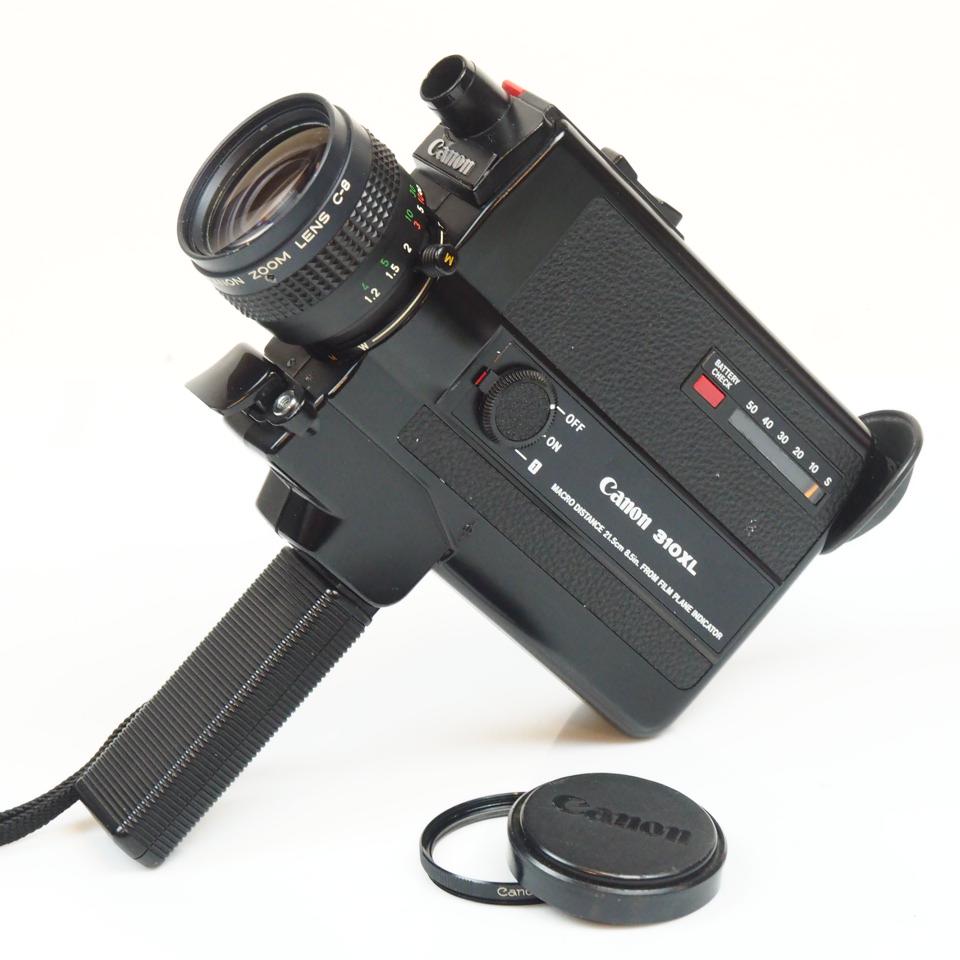 Bon ÉTAT• Appareil photo Camera Canon 514XL Super 8. Avec Pochette Et Notice
