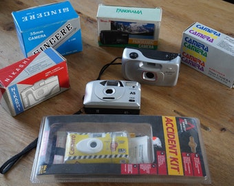 Vintage 35mm Film Camera, Point and Shoot, Lomo Style