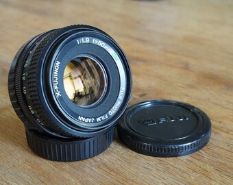 Fuji Fujinon 50mm f/1.9 prime lens