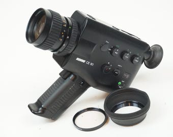 Elmo Super 8 Sound 260S-XL Macro Movie Camera: Japan W/ Microphone