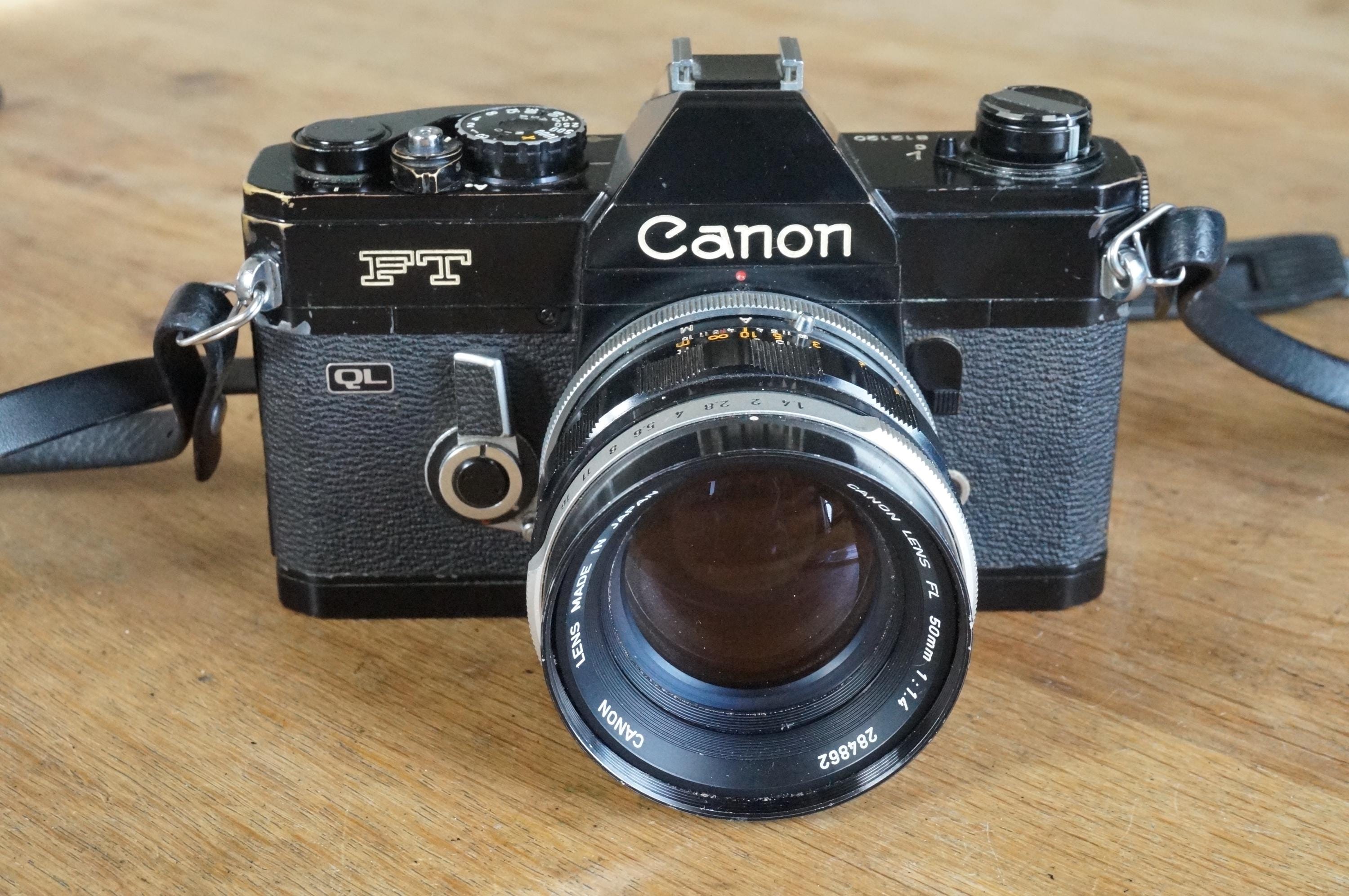 レンズ(単焦点) Canon FTb QL + Canon FL 50mm f/1.4 Canon FTb ql カメラと FL f/1.4 50 mm が動作します。 - Etsy 日本