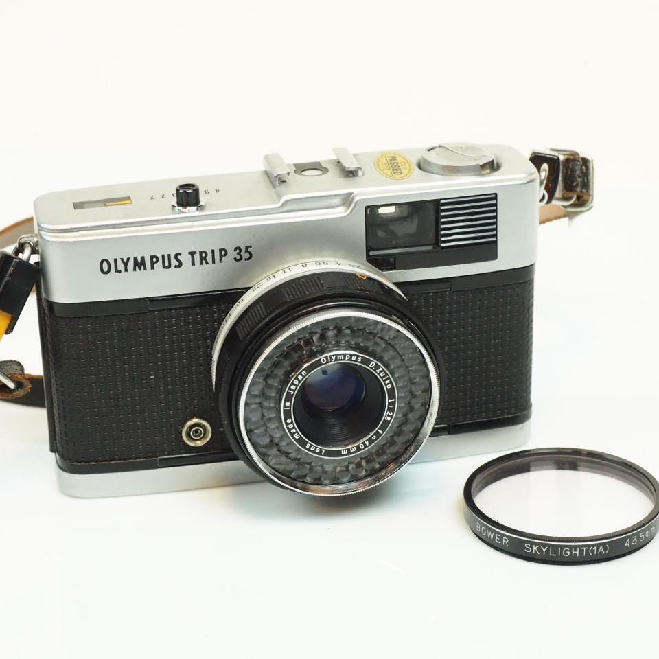 オリンパストリップ35 セット Recommended Used Camera] OLYMPUS TRIP35: How to Use Each Part and