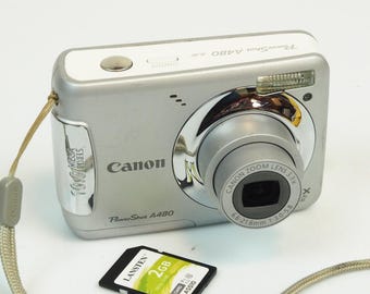 Digital Camera Canon Powershot A480, Compact Digital Camera, Canon
