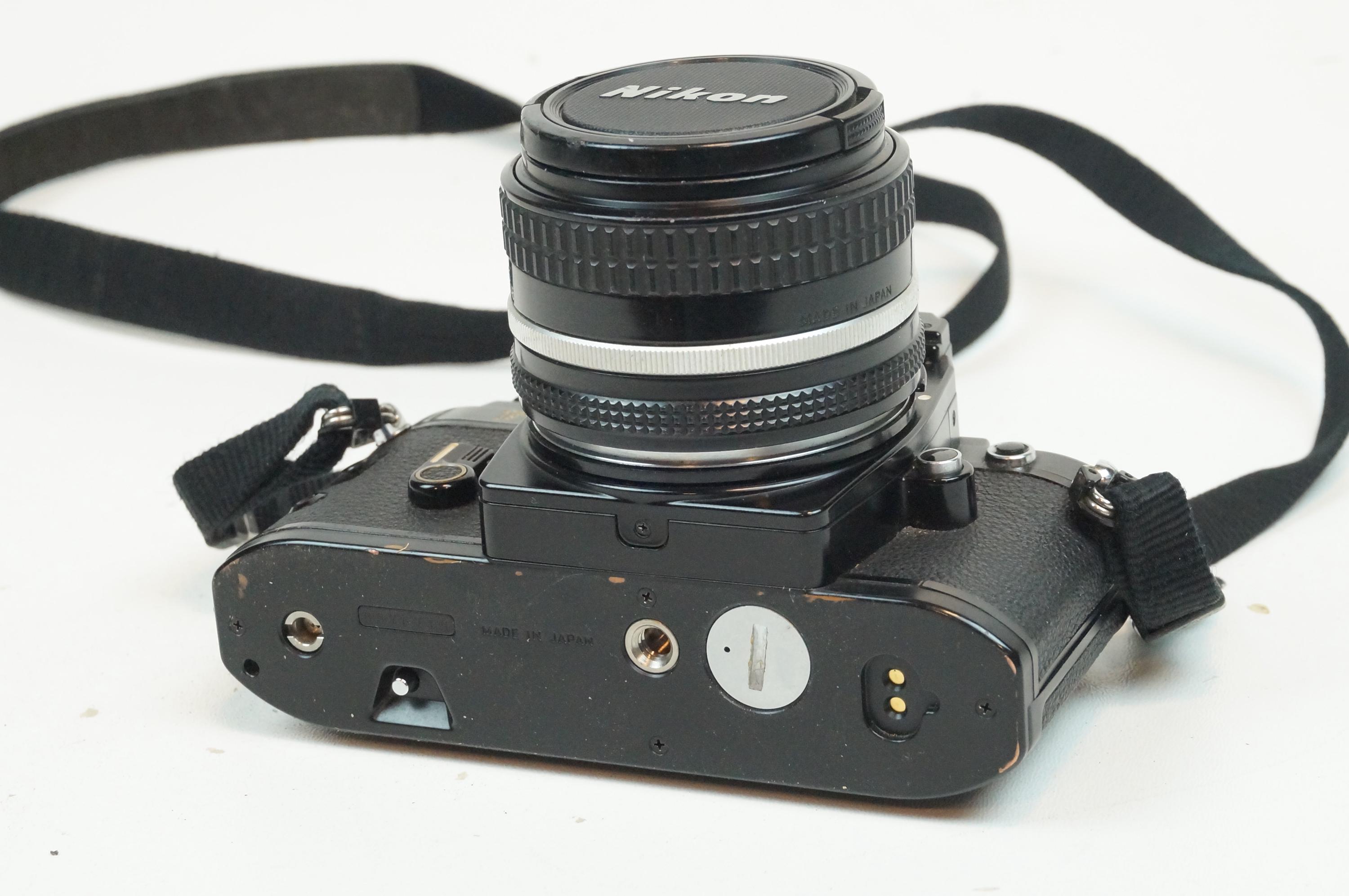 Nikon FG With Nikkor 50mm F/1.4 Lens! Works but PLEASE READ!! - Etsy