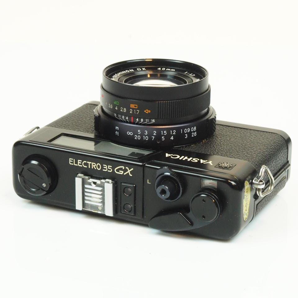 Yashica Electro 35 GX, Rangefinder for 35mm Films, Fully Working