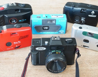 Appareil Photo Konica MR640 Compact 35mm (années 80) - Testé Et Fonctionnel
