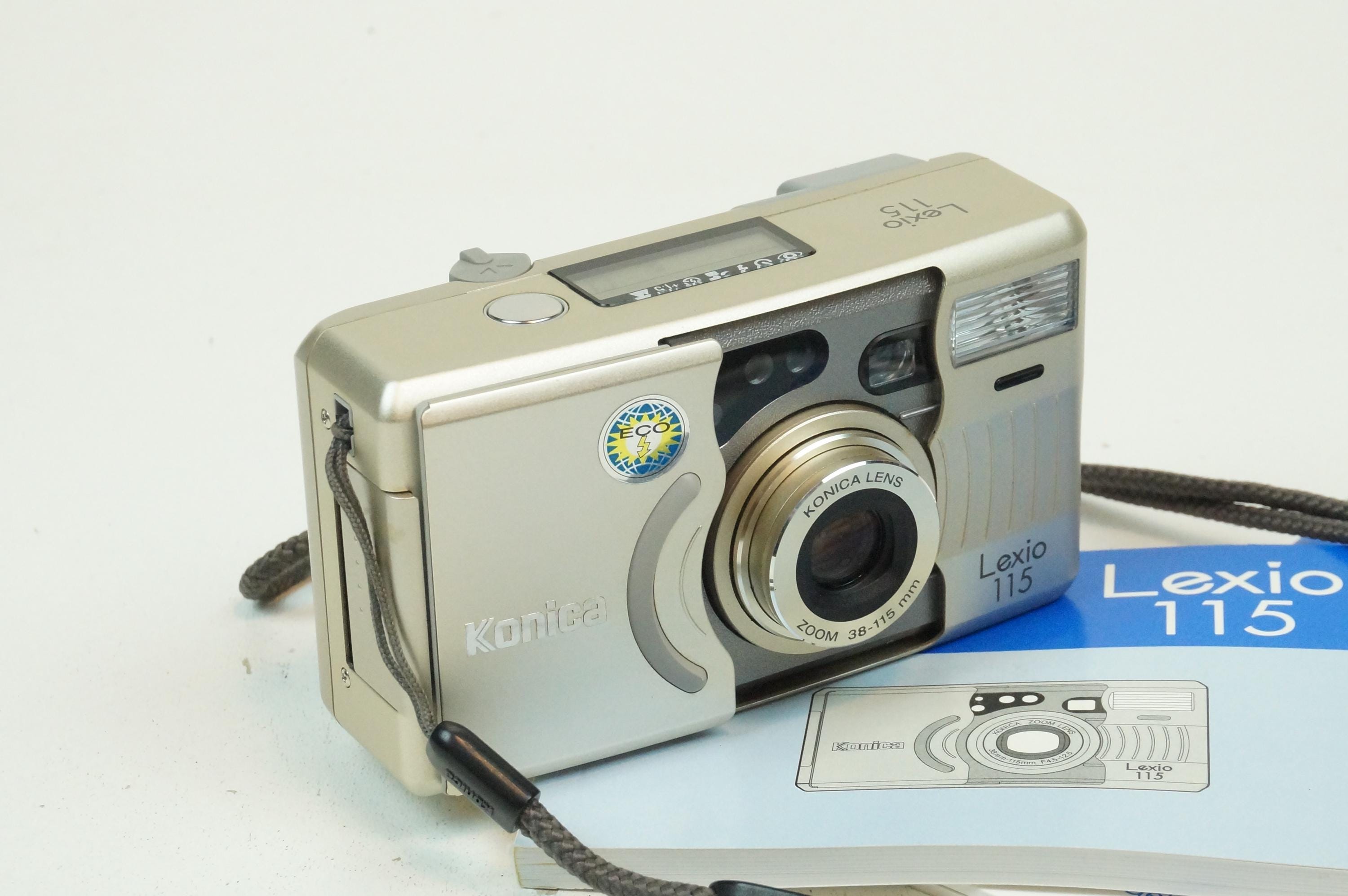 Konica lexio 70 フィルムカメラ Q347 Konica Lexio 70 W – Retro Camera Shop