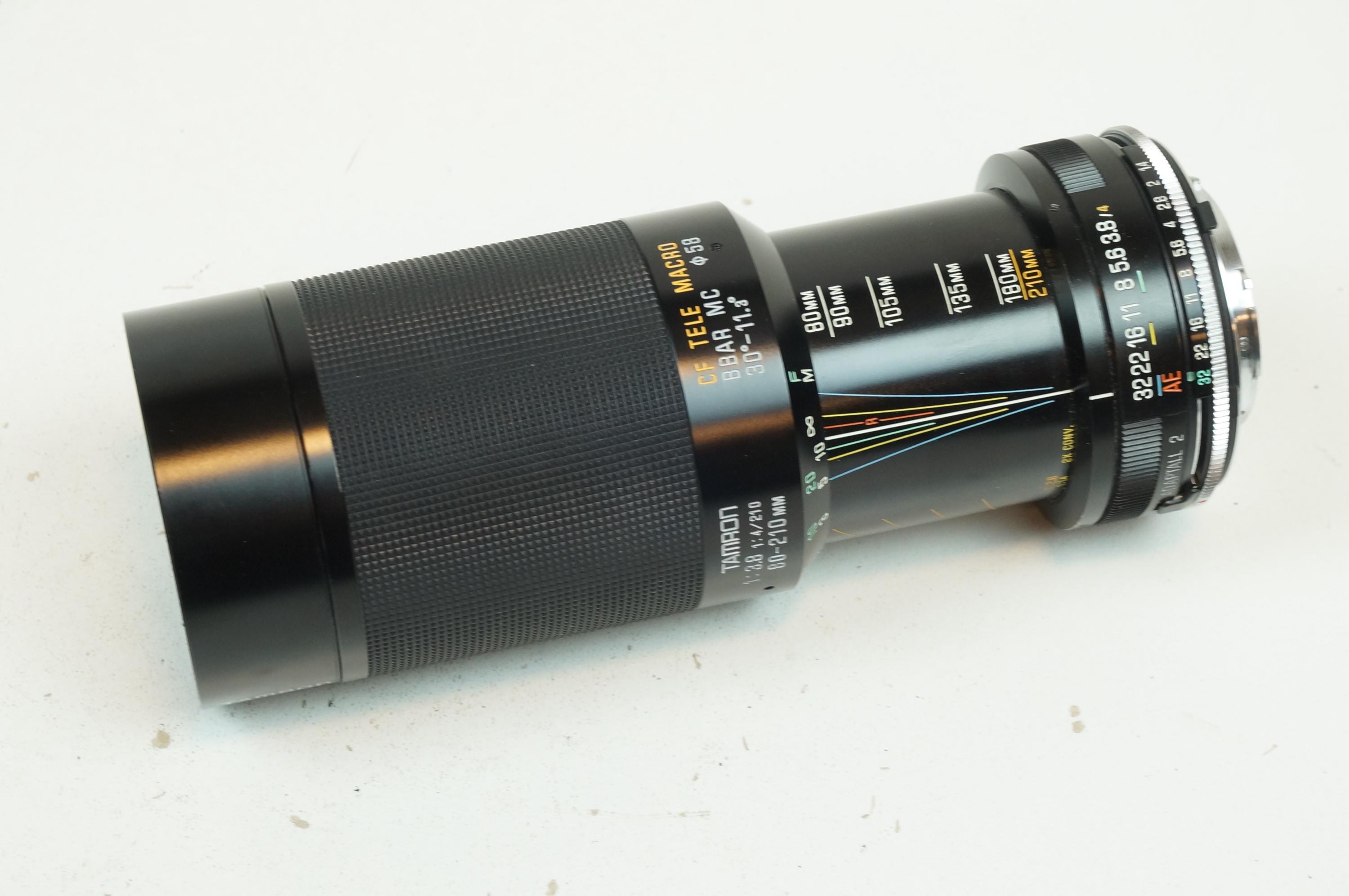 タムロン Adaptall-2 80-210mm (03A) キヤノンFD用望遠ズームレンズ 