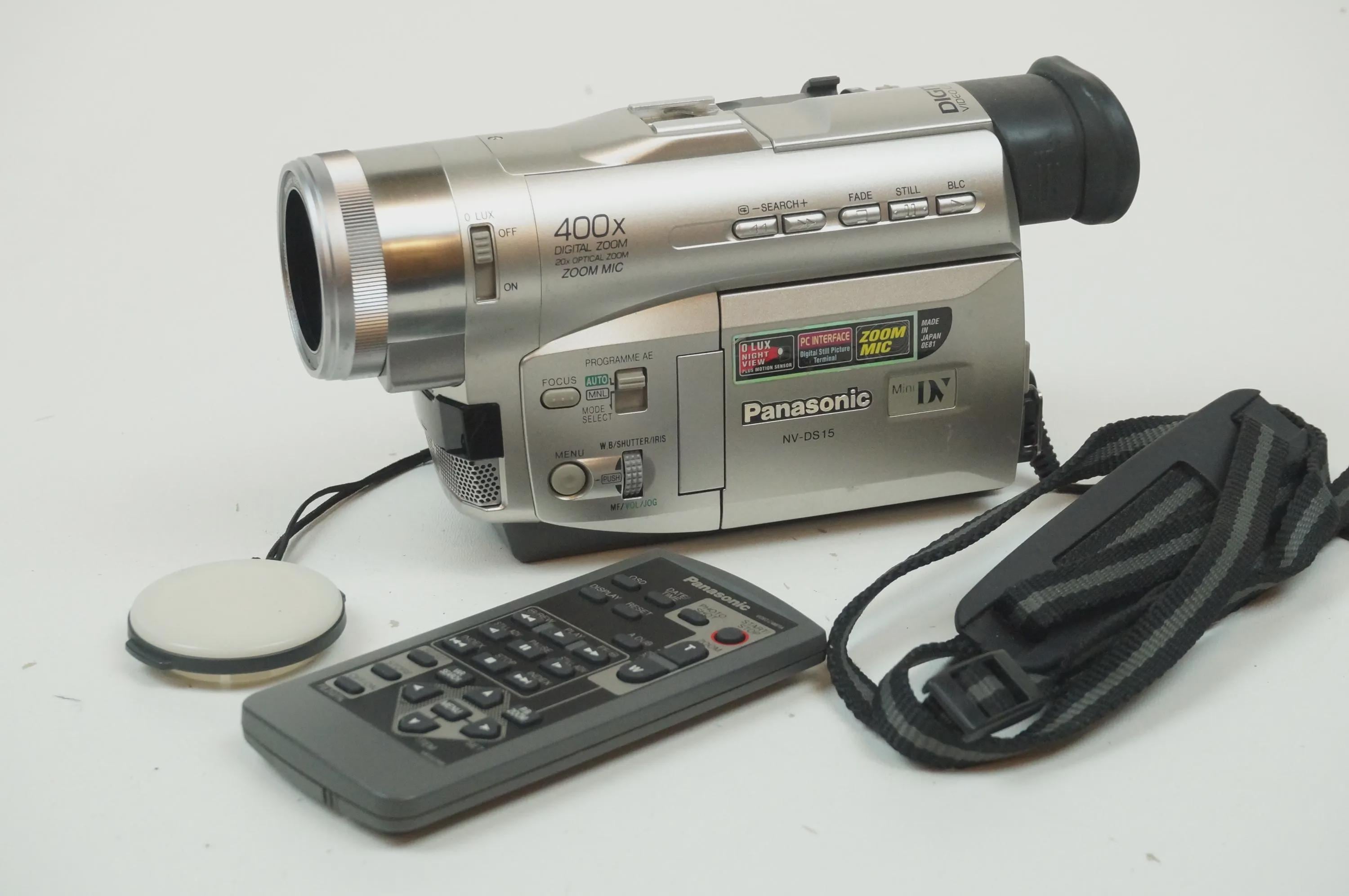 Panasonic NV-DS15 Mini DV Video Camera 400x Zoom! - Etsy