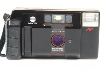 Minolta AF-Z, Fast F/2.8 35mm Prime Lens Camera for 35mm Film! - Etsy