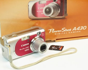 Canon Powershot A430 4.0MP Digital Camera - Etsy