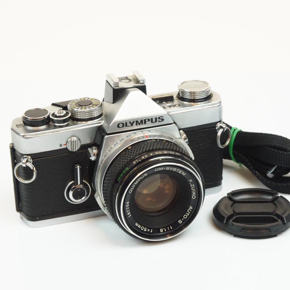 Olympus OM-1 35mm SLR Film Camera: Zuiko 50mm F/1.8, New Seals