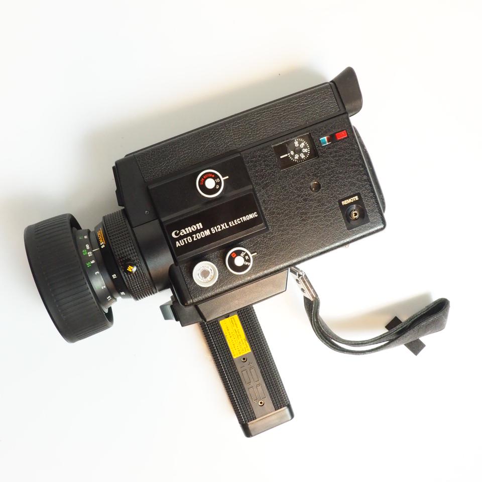 Canon Autozoom 512XL Electronic / Super 8 Movie Camera / Fully