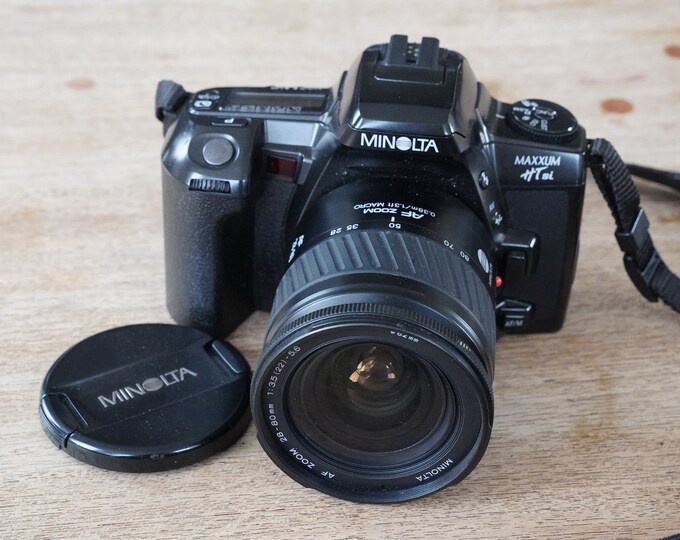 Minolta Maxxum Htsi With 2880mm Lens Etsy
