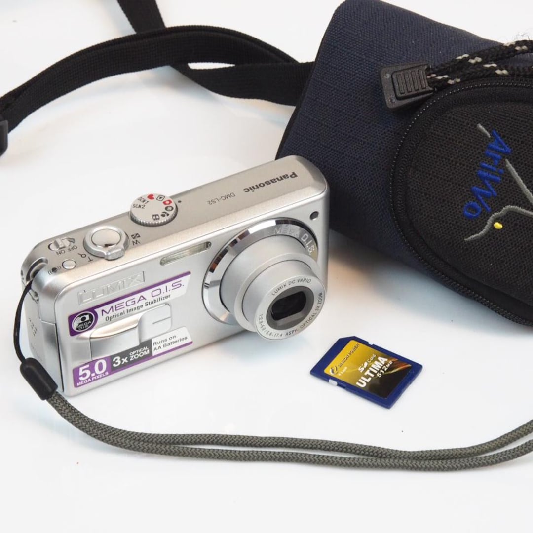 Panasonic Lumix DMC-LS2 Digital Camera + Card and Bag - Etsy UK