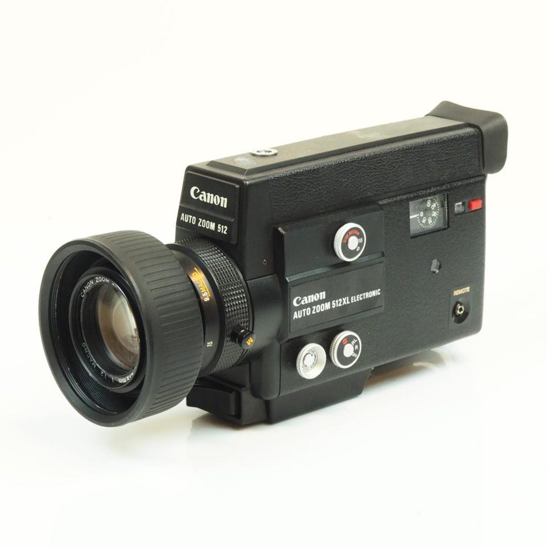 ビデオカメラ Canon AUTO ZOOM 512 XL ELECTRONIC 2453 Canon Autozoom 512XL Electronic / Super 8 Movie Camera / Fully
